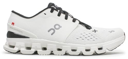 On Damen Cloud X 4 Sneaker, Ivory Black, 38.5 EU