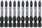 10 x PH1 Phillips 1 Impact Screwdriver Bits 50mm Magnetic 1/4 Universal