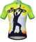 PSPORT Herren-Radtrikot, Mountainbike-Trikot, Oberteile, Sommer-Fahrrad-Shirt, atmungsaktiv, Radsportbekleidung, Cf0091, M