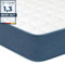 wowttrelax Matratze 90x200x20cm, H3 Härtegrad Federkernmatratze mit 100 Nächte Probeschlafen, Taschenfedern Hybridmatratze mittelweich Härte, 7-Zonen, Oeko-Tex Zertifiziert