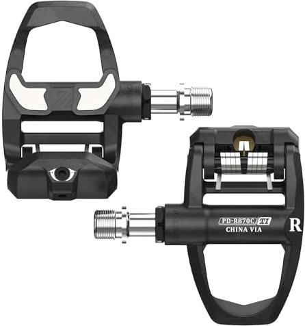 Bucklos KEO Pedale für Rennrad – Fahrrad Clipless Sealed Bearing Nylon/Carbon Ultegra Clip Pedale für Indoor Cycling (9/16 Zoll)