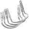 FELTECHELECTR Tool Holder Wall Mount Hammer Hanger Loop Heavy Duty Hammer Holder Steel Loop for Work Belt