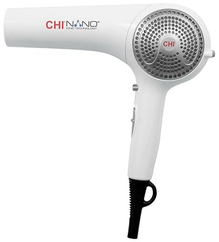CHI Nano Haartrockner – Leichter Profi-Föhn mit Nano-Ionen-Technologie – Reduziert Frizz & verkürzt die Trocknungszeit – Für glänzendes, gesundes Haar