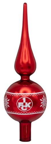 1. FC Kaiserslautern 1. FCK Christbaumspitze Weihnachtsbaumspitze ** Logo ** in 27 cm Höhe