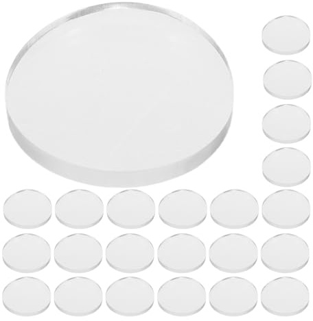 Transparent Patins Pièces Ronds en Antidérapants Silicone 50 | Auto-adhésifs, Épaisseur 2mm, pour Cadres Photo et Bureaux, Lot de 50 pour Salon Cuisine