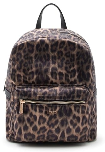 L.CREDI Rucksack Freizeitrucksack Salena Backpack Braun/Mix
