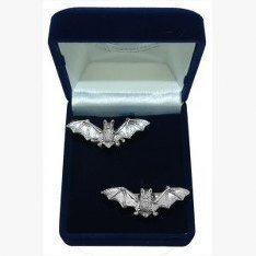 Zinn-Manschettenknöpfe Schläger Gothic, Hochzeit, Trauzeuge, Amtsdiener