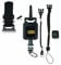 Gear Keeper Hammerhead Industries RT4-5272 Deluxe Combo Mount Gear Tether – Schnappverschluss, Gewindebolzen, Klettverschluss und Schlüsselband Zubehör – mit robustem Schnappclip, Q/C-Spaltring,