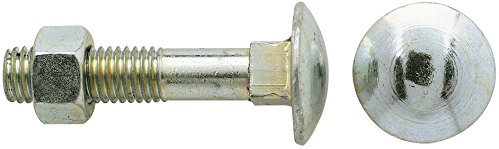 Boulon japy zingué - Ø 6 mm - 80 mm - Filetage partiel 18 mm - Boîte de 100 - Viswood