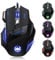 ZELOTES professionale Mouse LED ottico 7200 DPI 7 pulsanti Mouse con mouse metallico con cavo USB, funzione di commutazione DPI regolabile 7200/3200/2400/1600/1000 per PC notebook Computer portatile