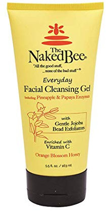 The Naked Bee Jeden Tag Gesichtsreinigung Gel, 5,5 Ounce, Orangenblütenhonig