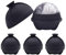 Whiskey Ice Ball Maker, Silicone Ice Ball Mould Easy Release,Sphere Ice Cube -6X 6cm,Large Ice Cube Moulds Perfect for Whiskey, Cocktail and Any Drink(4)