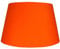 Cotton Drum Shade - Burnt Orange (12inch 30cm Dia) - Ceiling Lampshade or Shade for Table Lamp for Living Rooms, Bedrooms, Halls