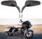 DREAMIZER Motorrad Rückspiegel, 8mm Motorrad Spiegel Ersatz für Sportster XL883 1200 Dyna Softail Low Rider Street Glide Electra Glide Road Glide