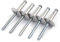 60pcs Large Flange Blind Rivets, Aluminum,Flange Diameter 5/8 (16 mm),Pop Rivets Assortment Kit Blind Rivet,3/16 x 5/8,Grip Range(8-12mm)