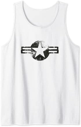 Airforce U.S. Army Aviation Logo Aviación USA Hombre Mujer Camiseta sin Mangas