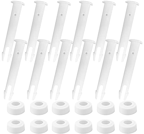 12pcs Pasador de Pasador de Repuesto para Piscina,Piezas de Repuesto para Marco de Piscina,Intex Piezas,Repuesto de Piscina de Plastico,Piscinas Intex Redondas,Repuesto para Piscina (12pcs)