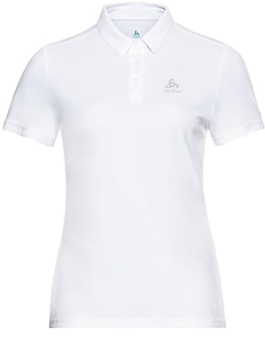 Odlo Damen Cardada Polo Shirt, Weiß, S EU