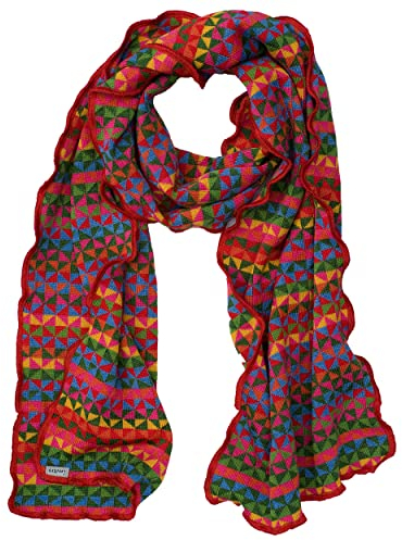 Invero, Merino Schal Pat, 100% Wolle (Karneval)