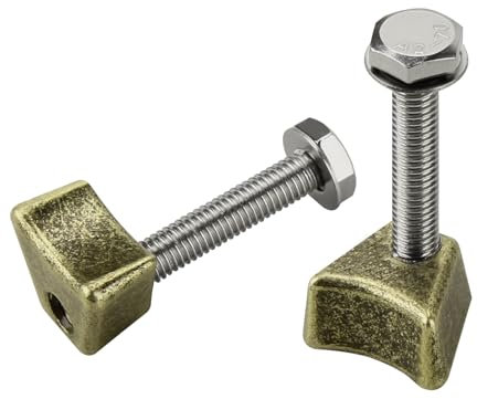 Pool Ladder Anchors, for Hanover Style Anchors-Bronze-with Bolt, Pool Ladder Parts Fits 3, 4 Sockets-PW-4C