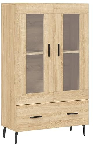 vidaXL Highboard Sonoma-Eiche 69,5x31x115 cm Holzwerkstoff