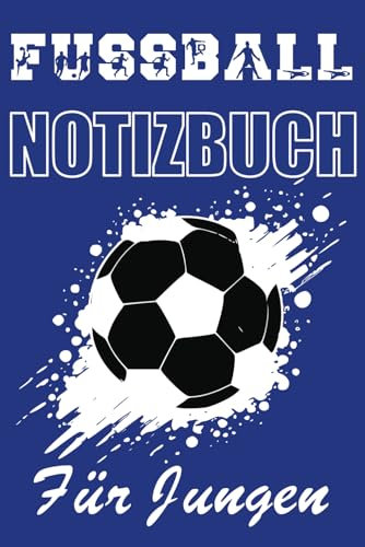 Fußball-Notizbuch für Jungen