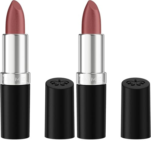 Rimmel London Lasting Finish Lipstick, 264 Coffee Shimmer, 4 g (Pack of 2)