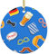 Christbaumkugel zum Aufhängen, Keramik, rund, Bayerische Flagge, Bier, Prost, Weihnachten, Ornament für festliche Party, Neujahr