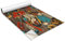 Wallfluent Klebefolie Möbelfolie Dekofolie Tapete 100x50cm Deko für Möbel Für Möbel Tisch Schrank Tür Küchenfronten Selbstklebende Küchenfolie Hochwertige - Graffiti-Musikspray