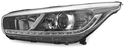 EDA PREMIUM auto Scheinwerfer, Frontscheinwerfer Links 92101A2220 passend für KIA CEE'D EU 2012-2018 mit Stellmotor für LWR, H7/H7/H7, Led, ECE, mit Tagfahrlicht (LED)
