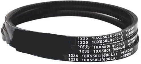 Motorrad-Antriebsriemen Zahnkeilriemen 10X650La 10X660 10X670 10X680 10X685 10X710La 10X715 725 735 737 750 762 Förderband Gummiübertragungsriemen(10X715La)
