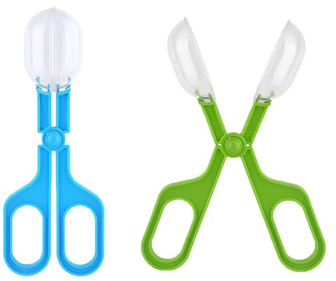 Wenrou 2 Pièces Insectes pour Enfants, Pinces à Reptiles, Outil d'alimentation pour Reptiles, Pinces d'alimentation De Reptiles, Reptiles Alimentation Pinces, pour l'Alimentation des Petits Reptiles