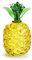 ZEERSHEE Kristall-Ananas-Figur, Ananas, Früchte, Sammlerstück, Dekoration für Zuhause, Küche, Party, mundgeblasene Glasornamente, Geschenke für Damen und Herren