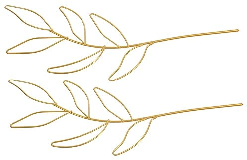 KITANDOVE Lot De 2 Supports Métalliques pour Plantes Grimpantes Vertes Treillis pour Plantes d 39 Intérieur Support pour Fleurs De Jardin