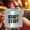 KAMACA Edelstahl Flachmann mit witzigem Spruch 150 ml tolles Geschenk für Freunde & Familie - Praktische Taschengröße Geburtstag Vatertag Weihnachten (Kraftstoff)