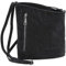 JENNIFER JONES - Modische Damen Handtasche - Umhängetasche - Crossbody Bag - Schultertasche mit verstellbarem Henkel (Style B, Marmor Schwarz)