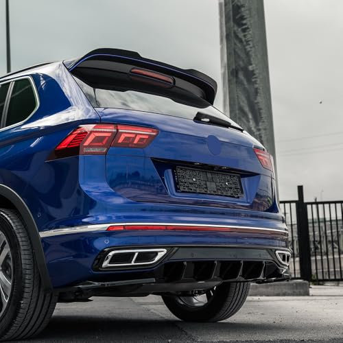 Dachspoiler kompatibel mit VW Tiguan R R Line Mk2 Facelift ab 2020 HeckSpoiler Verlängerung