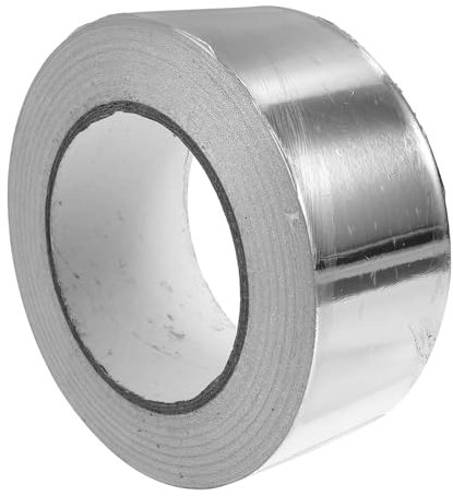 NAMOARLY Aluminiumfolienband 1 Rolle Selbstklebend Silber für Isolierung