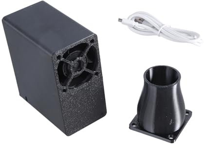 BBQ Blower Fan with USB Plug Builtin 1800mah Battery Variable Speed Controller BBQ Fan for Outdoor Barbecues