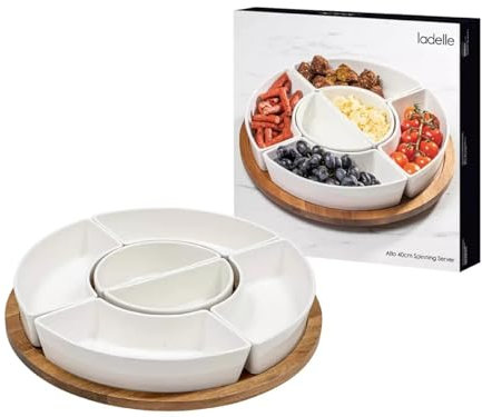 Ladelle Alto Serve & Share weiß Drehteller 41cm