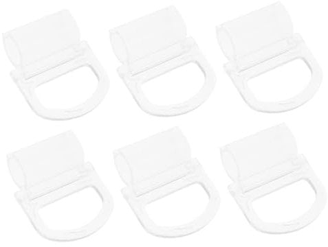 Cabilock Pack of 6 Roller Shutter Handle Roller Blind Hardware Replacement of Blind Handle Pull Down Blind Clips Small Window Roller Blind Window Blinds Made of Paper Roller Blind Handle ABS