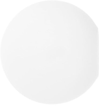 NOLITOY Abat-jour Sphérique En Verre Plafonnier Suspension Petit Abat-jour Globe Givré Teinter Luminaire De Table à Manger Couvre-ampoules Remplacer L'abat-jour Blanche Un Verre
