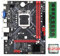 Hxhsgmeh Scheda madre desktop B85M VHL + Processore I3-2120 + 1 x DDR3 1600 MHz 8G RAM LGA 1155 USB 3.0 SATA 3.0 Scheda madre di computer e facile da installare