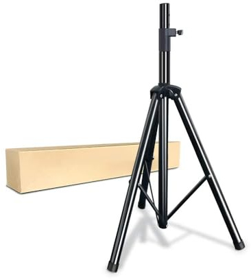 BEHYIVD 3D Hologram Projector Stand, Suitable for 3D Hologram Fan with a Size of 42 to 100 cm, Height Adjustable from 100 to 170 cm, Suitable for Shop Presentations, Organiser