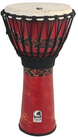 TOCA TO803184 Djembe Freestyle 12'' Bali Red SFDJ-12RP