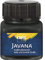 KREUL 90961 - Pintura Javana para tejidos claros y oscuros, bote 20 ml negro, color brillante al agua, carácter pastoso, para estampar y estarcir