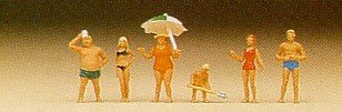 Preiser 79070 Familie Krause am Strand