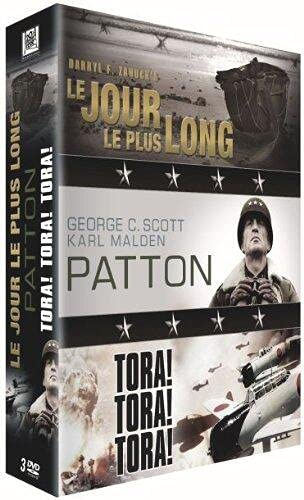 Coffret guerre 2011 : le jour le plus long ; patton ; tora ! tora ! tora ! [FR Import]