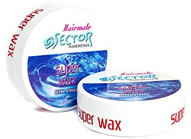 Hairmate Sector Super Wax Hair Wax 150ml Aqua Gel-wax Haarwachs Haargel Herren Kinder Damen Professional Styling Wachs