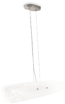 Philips myLiving ES-Pendelleuchte Latu 2-flammig 23 W, braun 406001716